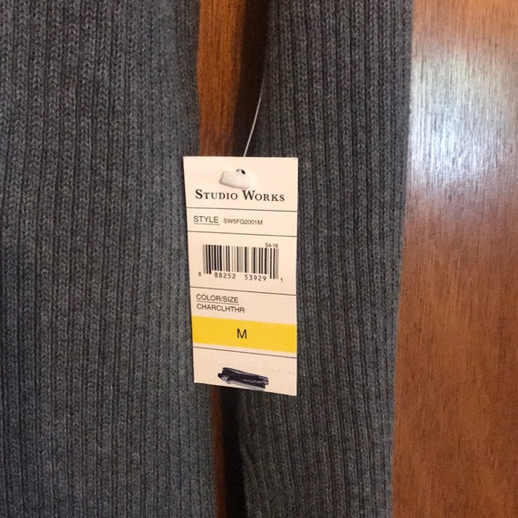 Basic Grey Sweater - Picture 2 of 2